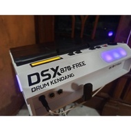 kendang elextrik rakitan DSX 870 9 Pad dan 1 pedal des,fitur DTX **