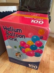 （100個氣球）氫氣、氨氣球、氫氣球、氣球佈置、求婚、百日宴、氦氣罐、Helium Balloon Tank • Helium Gas • Float balloon
