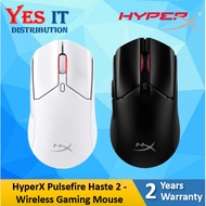 HyperX Pulsefire Haste 2 - Wireless Gaming Mouse (Black / White) (6N0B0AA / 6N0A9AA)