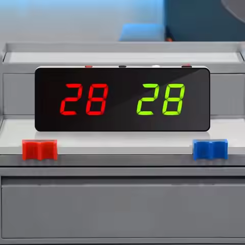 Billiards Electronic Scoreboard Multifunctional 26x9.5x3cm Rechargeable for Sports Competitions Prof