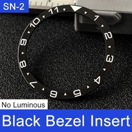 Flat Ceramic Bezel Insert 38*31.5mm MOD For Seiko brand SKX007 SKX011 Divers SUB Replacement of watc