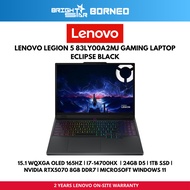 LENOVO Legion 5 83LY00A2MJ Gaming Laptop - 15.1" OLED 165HZ/I7-14700HX/24GB D5/1TB SSD/RTX5070/W11
