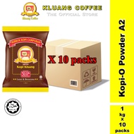 Kluang Black Coffee Cap Televisyen Kopi-O Powder Grade A2 (1kg x 10 packs) TV Cap Coffee Powder