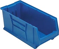 FSE Quantum QUS953BLCS Hulk 24" Container, 23-7/8"L x 11"W x 10"H, Stackable, Polypropylene, Blue, Made in USA