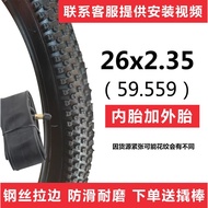 Basikal Gunung Tayar Zhengxin Tiub Dalam dan Luar 16/18/20/22/24/26x2.125/1.95/175 Tebal