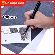 100 Sheets A4 Film Carbon Black/Blue A4 Carbon Tracing Paper Carbon Paper For Copyin