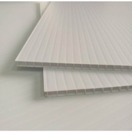 5mm thick PP Corrugated Board 2.5' x 1.5' x 2 pcs /Impra Board/PP Hollow Board/Plastic Board/Station