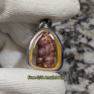 Pillar Leklai Pendant 柱子力泥吊坠 Leklai Amulet 马来西亚力泥 100% Natural Leklai