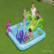 Slide Bestway53052swimming pool pool Ocean Inflatable Park Animal Water Spray NT1J