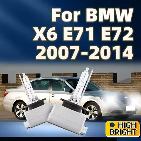 35W HID Xenon Lamp D1S Car Headlight 6000K 10000K Bulbs For BMW X6 E71 E72 2007 2008 2009 2010 2011 