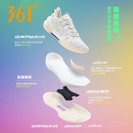 Q-Bomb Combat 2PRM361 Basketball Shoes Men's Shoes Sports Shoes Men's 361-Degree Anti-Slip Shock-Abs
