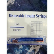 Syringe 1ml 31G 6mm.