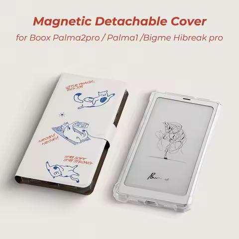 Twosheep Magnetic Detachable Case for Boox Palma2pro Boox Palma2 Bigme Hibreak Pro Color 6.13 Inch A