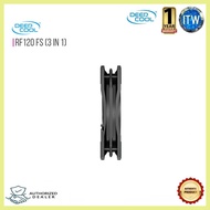 ⌚ ☎ ◈ Deepcool RF120 FS - 3in1 COOLER FAN 3X120mm RGB LED PWM Fans (DP-FLED3-RF120FS-3P)