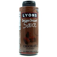 Lyons Designer Dessert Sauce Squeeze Bottle, 16 Ounces