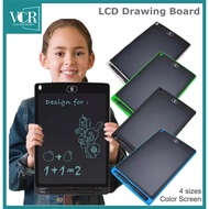 Kaki Jimat Kids LCD Writing Tablet - Paperless Drawing & Writing Board with Colors | Mainan Budak Kr