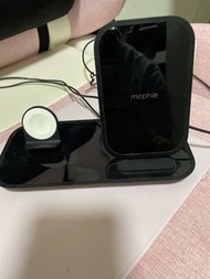 mophie 15W 2加1整合式無線快充充電 （iPhone and apple watch）