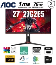 AOC 27" 27G2E5 1ms 75Hz FHD FreeSync Gaming Monitor