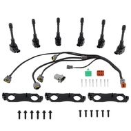 Ignition Coil Conversion Harness Kit for Aristo Supra Soarer 1JZGTE /  2JZGTE + VVTi to Skyline R35 