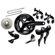 Shimano 105 R7000 11 Speed Groupset Rim Brake Calipers Shifters Derailleurs GS Cage for Road Bike [S