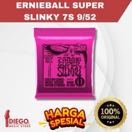 ERNIEBALL 2623 SUPER SLINKY 7 STRINGS 9/52 ELECTRIC GUITAR STRINGS