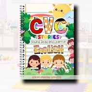 CVC Words Story Book | Phonics Reading & Comprehension | Learn to Read English for Kids Ages 4–7 A5