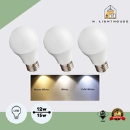 H.Lighthouse Mentol LED Super Jimat E27 Bulb 12W 15W