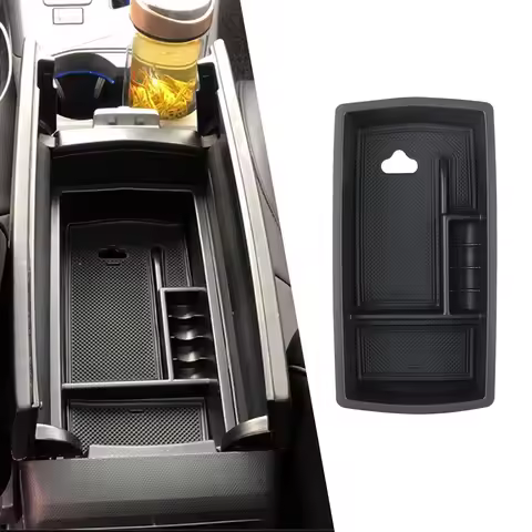 For Peugeot 3008 3008GT 5008 2017 2018 Armrest Box Suitcase Storage Box Glove Box Clapboard for Peug