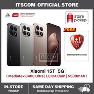Xiaomi 15T 5G Smartphone 12GB + 256/512GB ROM Dimensity 8400-Ultra Leica Spotlight Photography