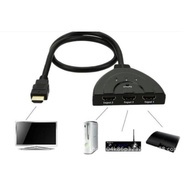 KABEL HDMI 3 PORT COLOKAN HD 1080 P SWITER SPLITER CABANG