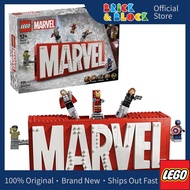 LEGO 76313 MARVEL Logo & Minifigures | LEGO Marvel Super Heroes