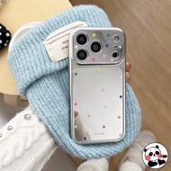 Silver Mirror Phone Case For iQOO 15 Ultra 13 12 10 8 Z11 Z11X Z10 Z9 Turbo Plus Z7 Pro Z6 Lite U3X 