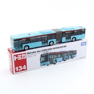 TOMY TOMICA Alloy Simulation Model Bus Car Public Relations Double Layered Bus Toy Collectible Stati
