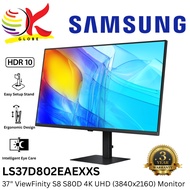 SAMSUNG 37" LS37D802EAEXXS S8 S80D 4K UHD (3840X2160 @60HZ) VIEWFINITY S8 S80UD LED MONITOR (5MS, IN