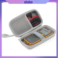 UTAKEE EVA Hard Case Protective Shell for F101 F106 F107 Digital Multimeter Storage Bag with Mesh Po