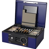 Carl Office Equipment Portable Safe Cash Box A4 Blue CB-8770