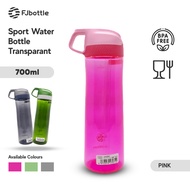 FJbottle - SR101 700ML Portable Transparent Tritan Drinking Bottle with BPA Free Straw
