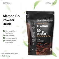 Alamon Go Protein Source Drink - Gain Weight Protein - Powder Drink - Susu Tambah Berat Badan