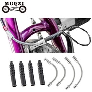 Muqziv Brake Elbow 90 Degree 110 Degree Mountain Bike Folding Bicycle Brake Dust Cover Fixed Elbow