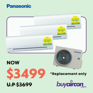 Panasonic System 3 Split Aircon - CU-3XU28YBZ