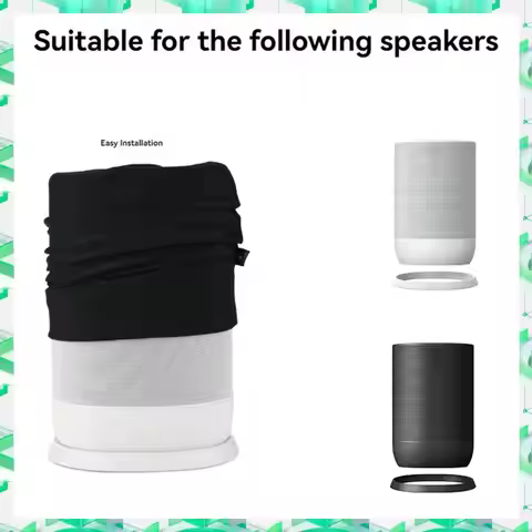 3C Electron Txesign Elastic Dust Cover For Sonos Move & Sonos Move 2 Speaker, Protective Dust Case S