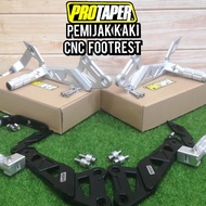 PROTAPER PEMIJAK KAKI BELAKANG FOOTREST CNC Y15 Y15ZR Y16 Y16ZR PNP