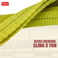 Webbing Sling 3T X 3m Webbing Sling/ 3 Ton X 3 Meter Lifting Rope/