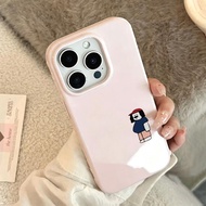 Silly girl For iPhone 1715 phone case 16P explosion 1413 soft 12 jelly