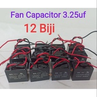 12 biji 3.25uf Fan capacitor 3.25 uf 3uf 3 uf 3.0uf