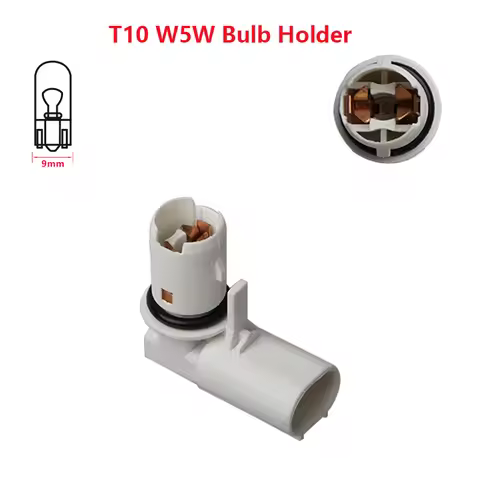 2x Car Fog Light Socket For BMW Mini R55 R56 R57 R60 T10 W5W Bulb Holder Base Accessories