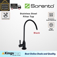 [Kingsman] Sorento Pillar Mounted Filter Tap 304 Stainless Steel Faucet Sink Kitchen Tap