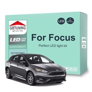 Đèn Led nội thất bộ bóng đèn cho Ford Focus MK1 MK2 MK3 1998-2013 2014 2015 2016 2017 2018 xe bản đồ