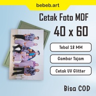 PHOTO PRINTING 40x60 Thickness 18 MM Size 16R MDF Print UV Glitter Premium Poster Pictbox/Frame Bloc