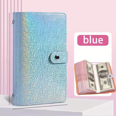 A6 Cash Organizer/Savings Binder – Holds 100 Sheets (Suitable for Cash, Commemorative Notes, and Cur